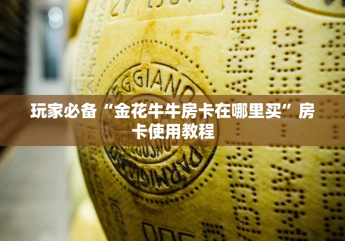 玩家必备“金花牛牛房卡在哪里买”房卡使用教程