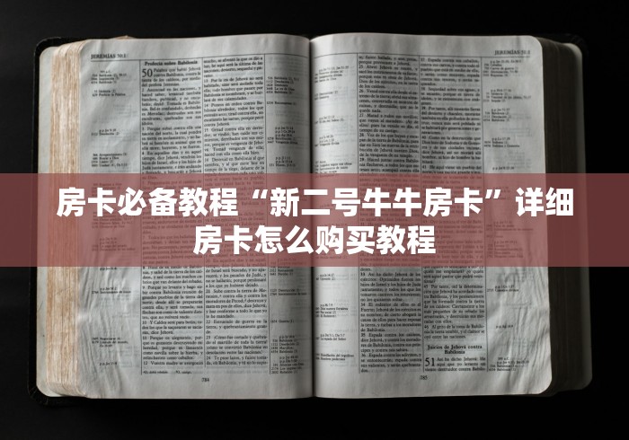 房卡必备教程“新二号牛牛房卡”详细房卡怎么购买教程